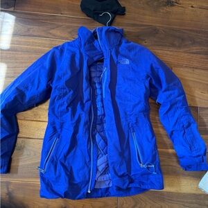 The North Face Purple Insulated Jacket